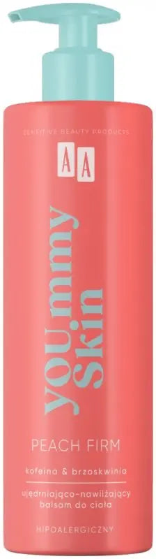 AA YOU.mmy Skin Peach Firm Firming & Moisturising Body Lotion 400 ml AA