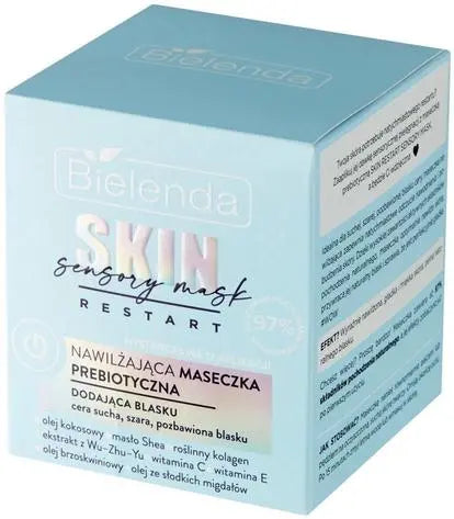 BIELENDA Skin Restart Sensory Mask Prebiotic Hydrating & Radiance-Boosting Mask 50 ml Bielenda