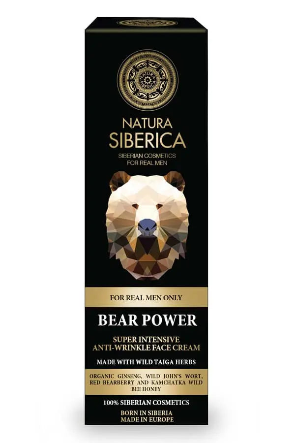 Natura Siberica MEN Bear Power Anti-Wrinkle Face Cream 50 ml Siberica