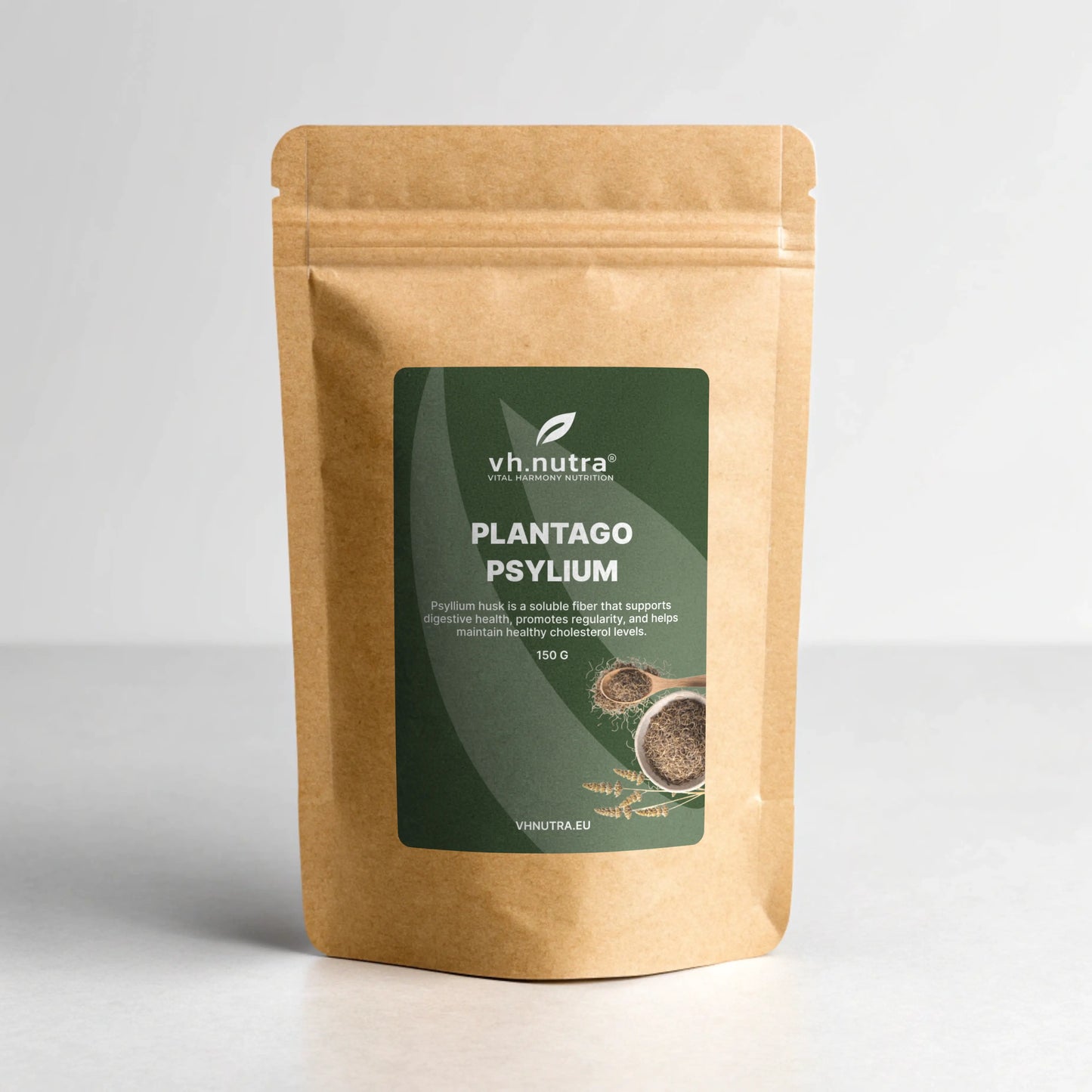 VH.Nutra Plantago Psyllium Seeds – 150g VitalHarmony