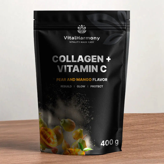 VitalHarmony Collagen + Vitamin C 400g VitalHarmony