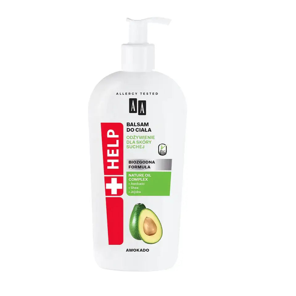 AA HELP Avocado Nourishing Body Lotion for Dry Skin 400 ml AA