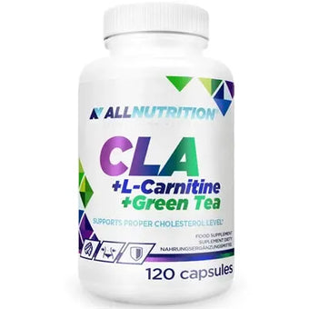 compare product ALLNUTRITION CLA + L-Carnitine + Green Tea 120 kaps.