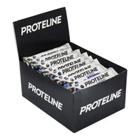 Bar – muesli with blueberries partially glazed with confectionery glaze (25g) Protein bar