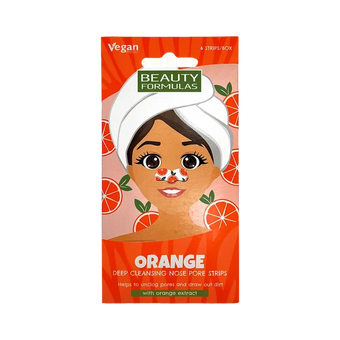 compare product Beauty Formulas Nose Pore Strips Orange – 6 pcs