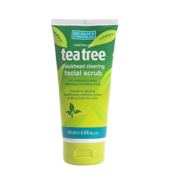 compare product Beauty Formulas valomasis veido šveitiklis su arbatmedžiu  150 ml