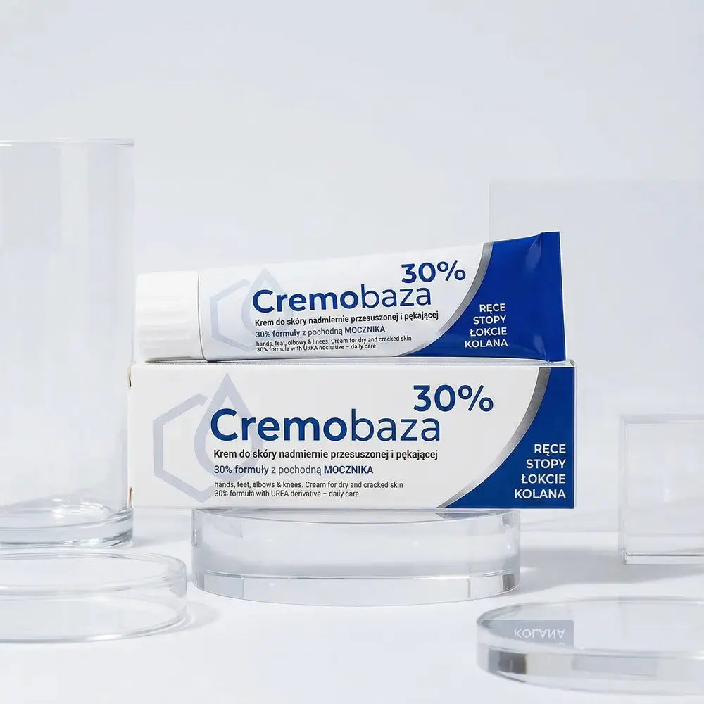 CREMOBAZA 30% Urea Cream for Hands, Feet, Elbows & Knees 30 g CREMOBAZA
