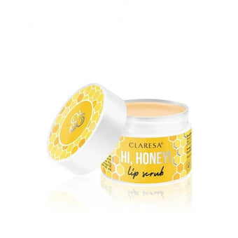 compare product Claresa HI, HONEY! maitinamasis medaus lūpų šveitiklis 15 g