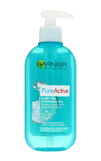 compare product GARNIER Skin Naturals Pure Skin Deep Cleansing Gel Pore Tapering 200 ml