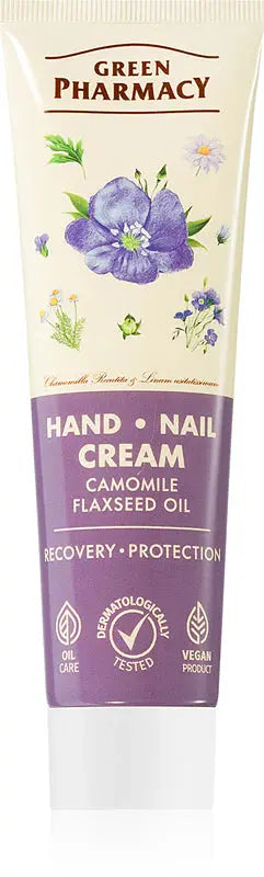 compare product GREEN PHARMACY Крем для рук и ногтей Ромашка и льняное масло 100 ml