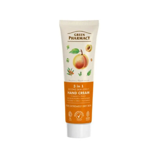 GREEN PHARMACY Hand cream 3in1 with second skin effect 100 ml GREEN PHARMACY