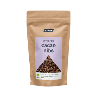 compare product ICONFIT Superfoods Organic Raw Cacao Nibs 200g