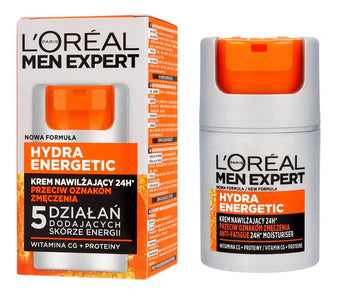 compare product LOREAL Men Expert Hydra Energetic Увлажняющий крем против усталости 25+ 50 ml