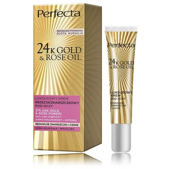 compare product PERFECTA 24K Gold & Rose Oil prabangus kremas nuo raukšlių paakiams 15 ml