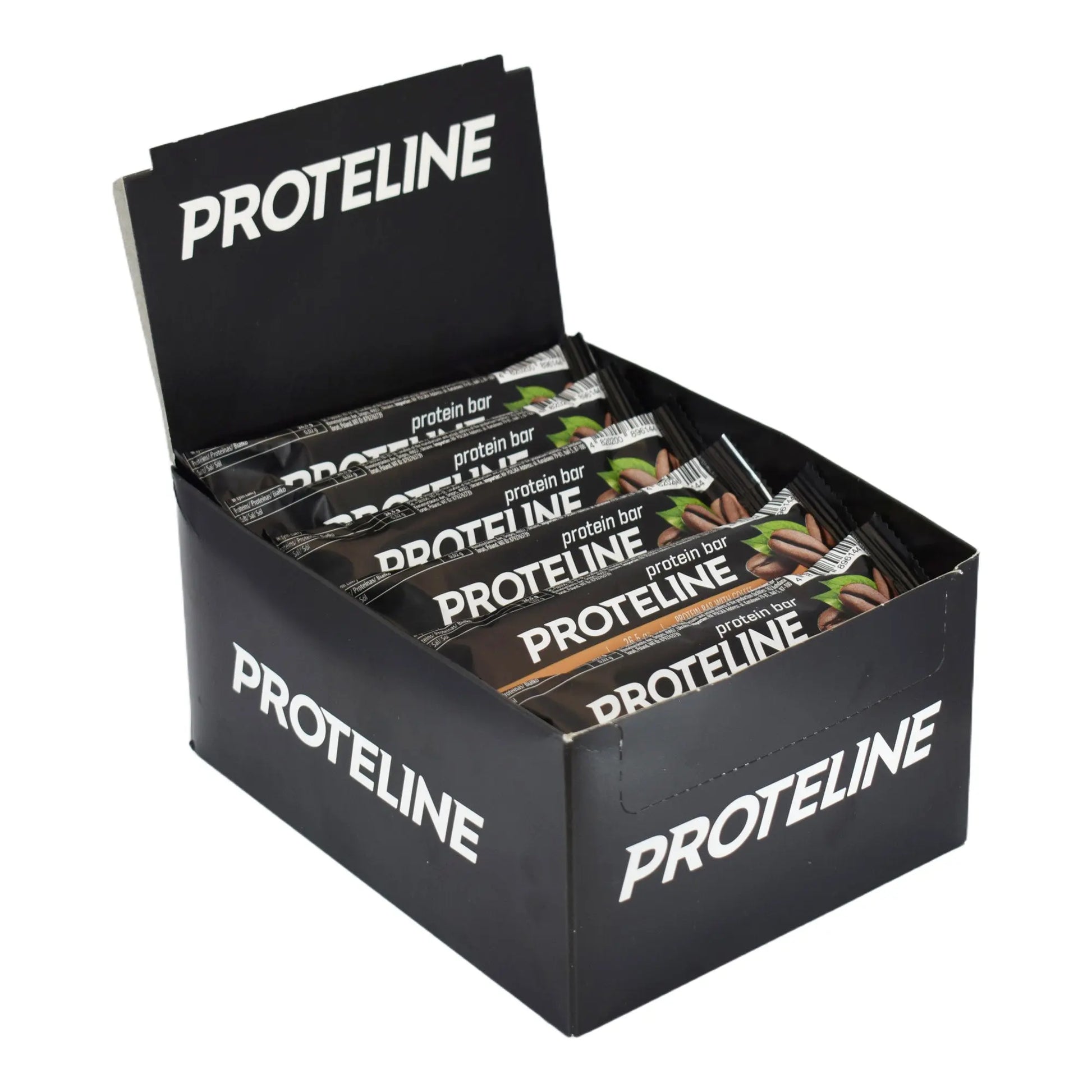 PROTELINE - Protein bar with coffee glazed with confectionery glaze (40g) PROTELINE
