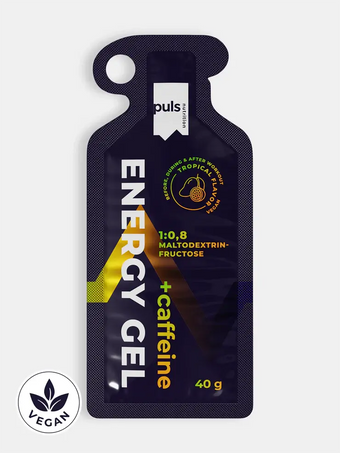 compare product PULS ENERGIJOS + Kofeino gelis 40 g - Tropinis