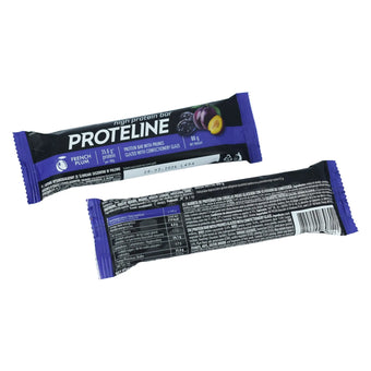 compare product PROTELINE - Протеиновый батончик с черносливом, глазированный кондитерской глазурью (80 г)