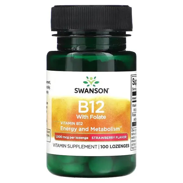 SWANSON B-12 1000 MCG 100 capsules SWANSON