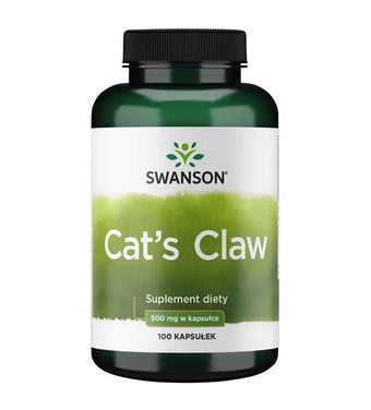 compare product SWANSON Cat's Claw 500 mg 100 kapsulių