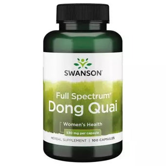 compare product SWANSON DONG QUAI 530 MG 100 kapsulių