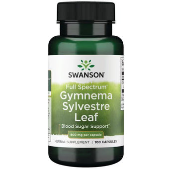compare product SWANSON GYMNEMA SYLVESTRE lapai 400 MG 100 kapsulių