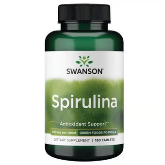 compare product Swanson Spirulina - 180 tablets