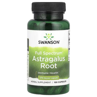 compare product Swanson, Full Spectrum® Astragalus Root, 470 mg, 100 Capsules
