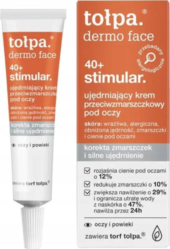 compare product TOŁPA Dermo Face Stimular 40+ Firming Anti-Wrinkle Eye Cream 10 ml