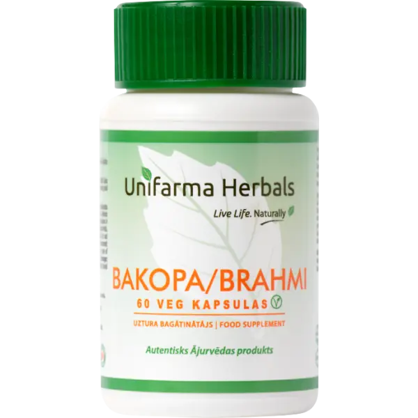 Unifarma Herbals Bacopa 60 veg_caps Unifarma Herbals