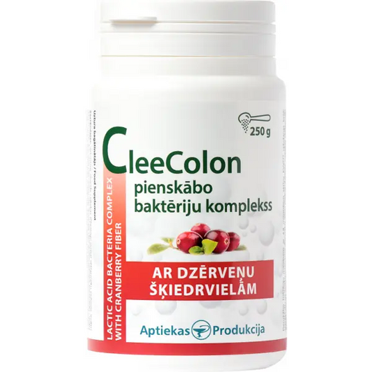 Unifarma Herbals CleeColon Lactic Acid Bacteria Complex with Cranberry Fiber 250g Unifarma Herbals