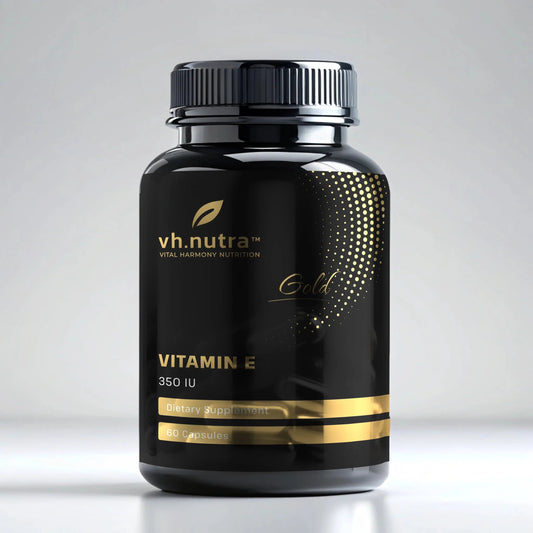VH.Nutra Vitamin E-350 IU 60 capsules VitalHarmony