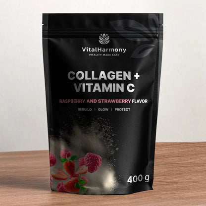 VitalHarmony Collagen + Vitamin C 400g VitalHarmony