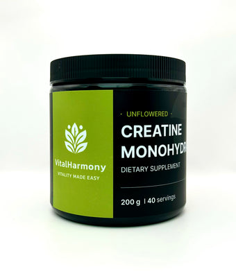 compare product VitalHarmony Creatine Monohydrate 200g