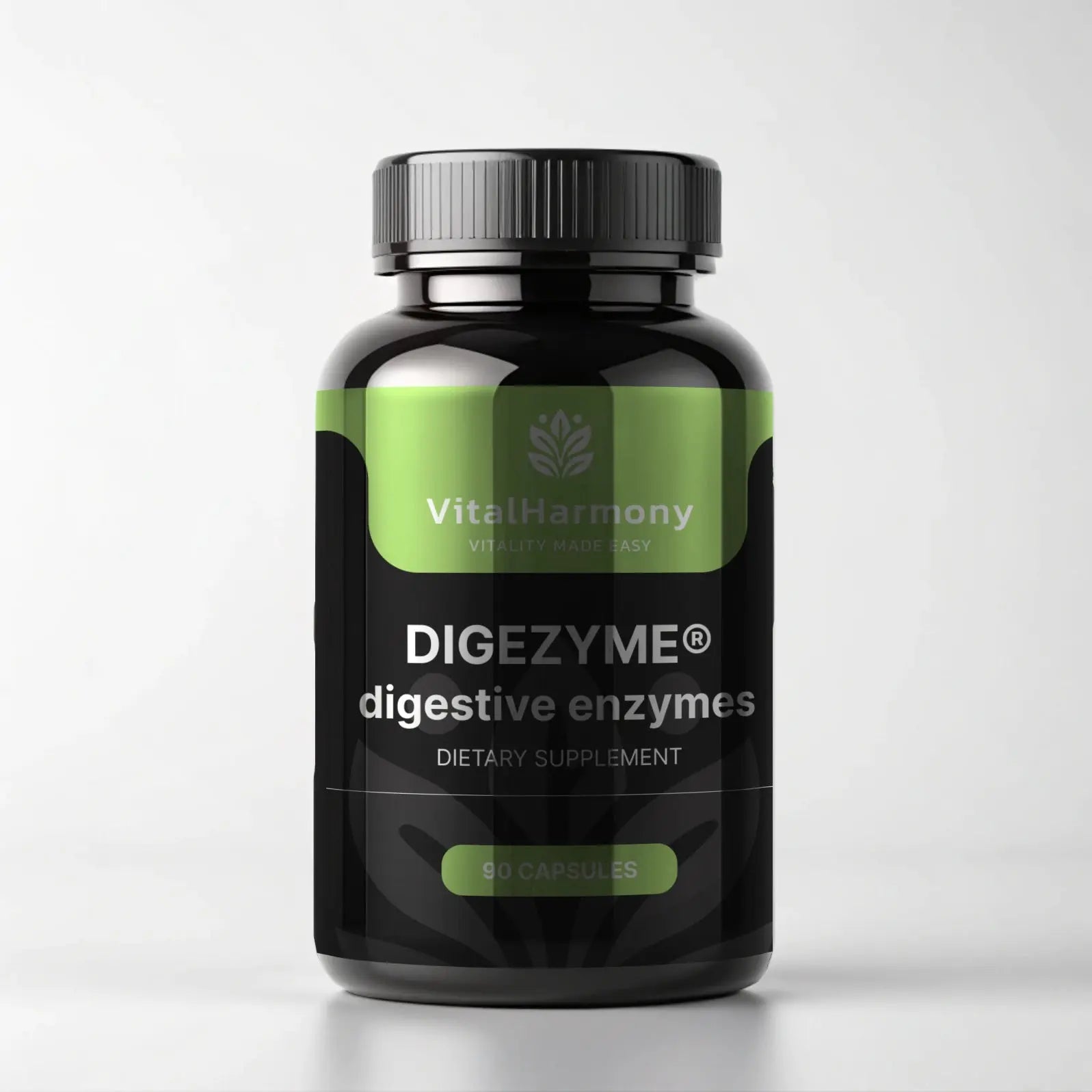 VitalHarmony Digezyme digestive enzymes 90 capsules VitalHarmony