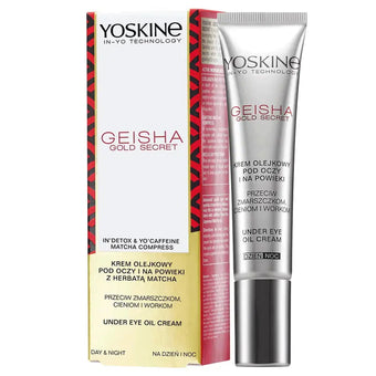 compare product YOSKINE Geisha Gold Secret Разглаживающий масляный крем для кожи вокруг глаз и век с кофеином 15 ml